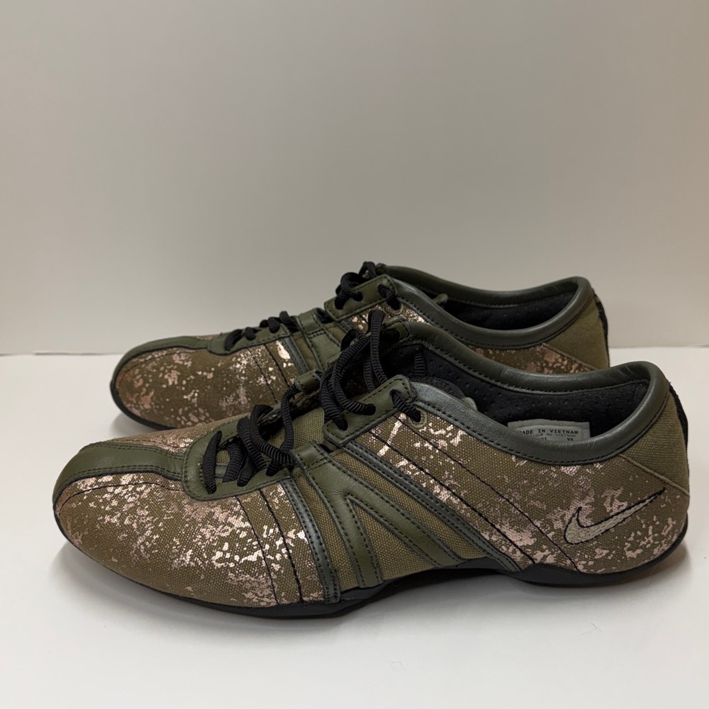 Nike Women's Air Capri 315171-901 Bronzed Olive Splatter Shoes